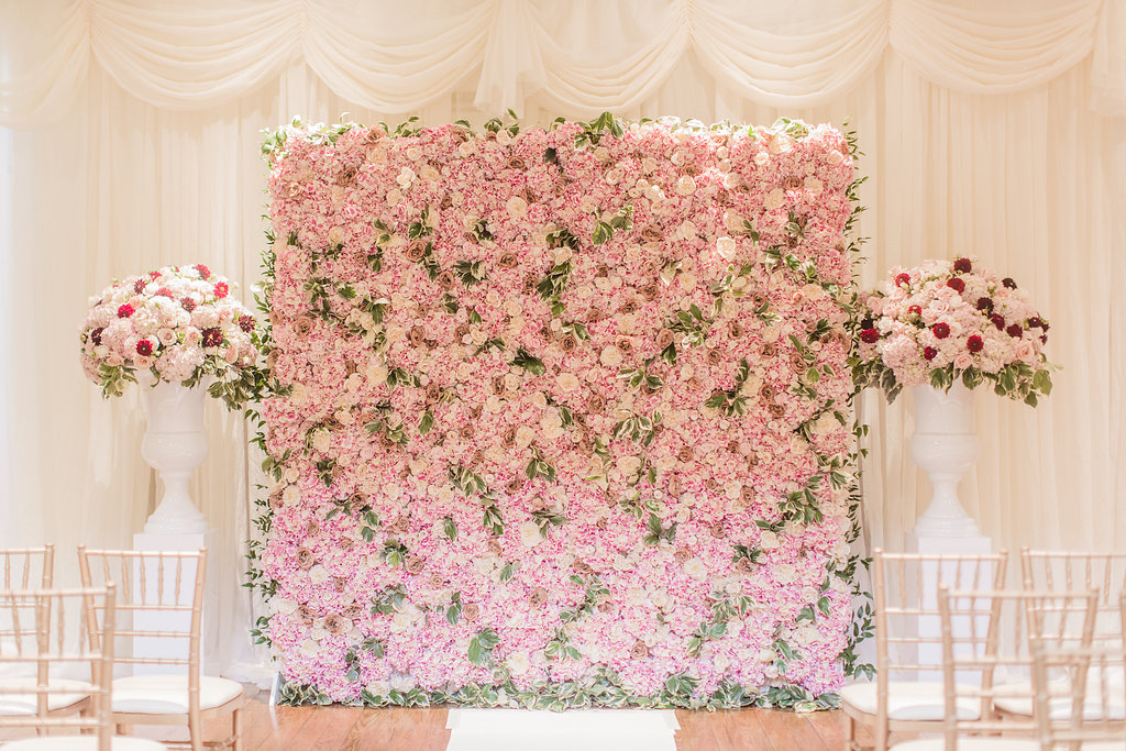Wedding Ideas Flower Wall Inspiration for Your Ceremony & Reception Inside Weddings